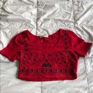 Arden B. crop top